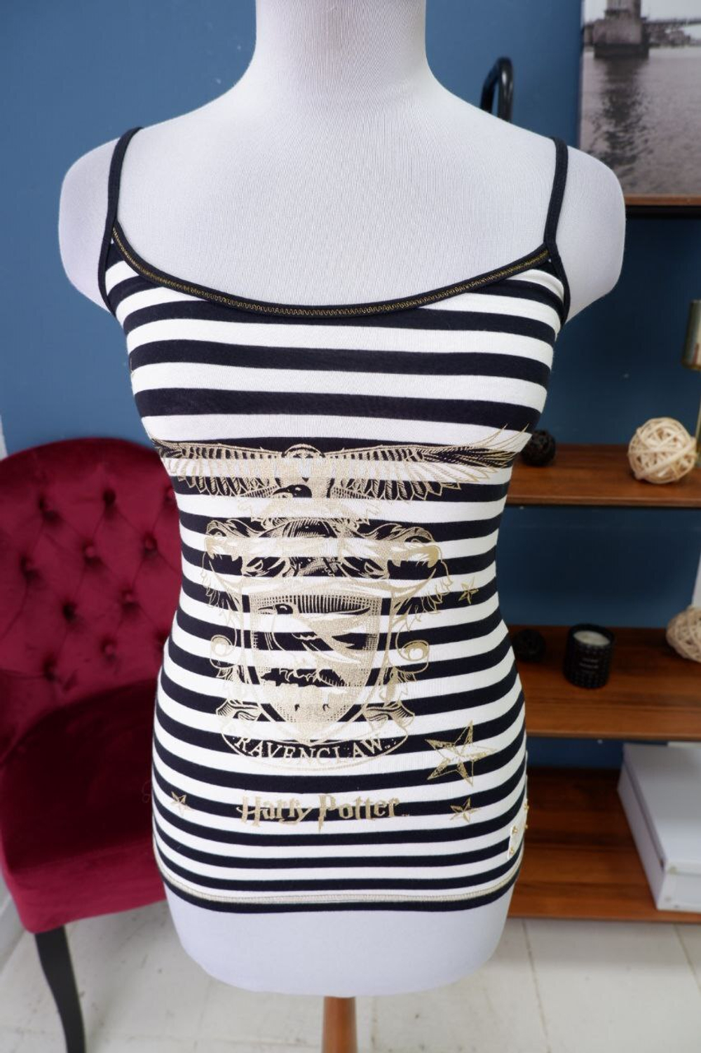 Топ модный с принтом 38-40 размер