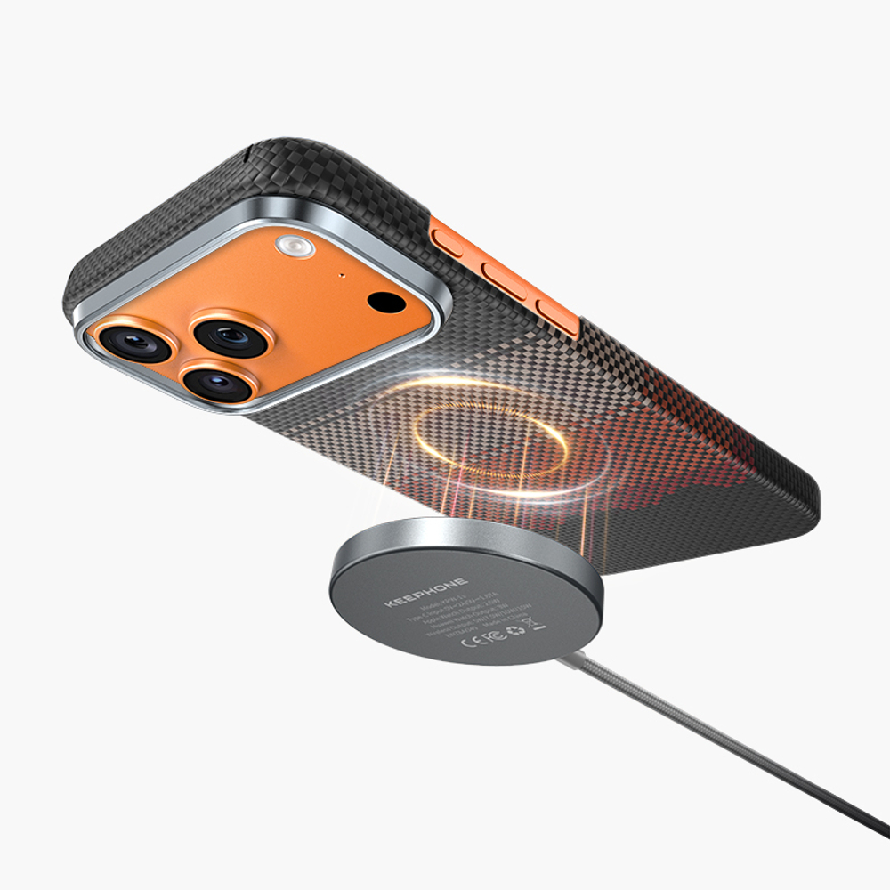 Чехол для iPhone 17 Pro Max Keephone Kevlar SeaNova MagSafe, Sunlit