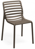 Стул пластиковый Nardi Doga Bistrot, табак