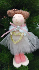 Фигурка декоративная Феечка в розовом 15см, SYWWTSC-5623139