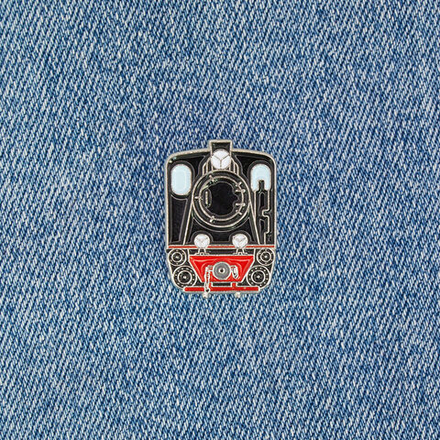 Значок узкоколейный паровоз Гр (2 варианта)