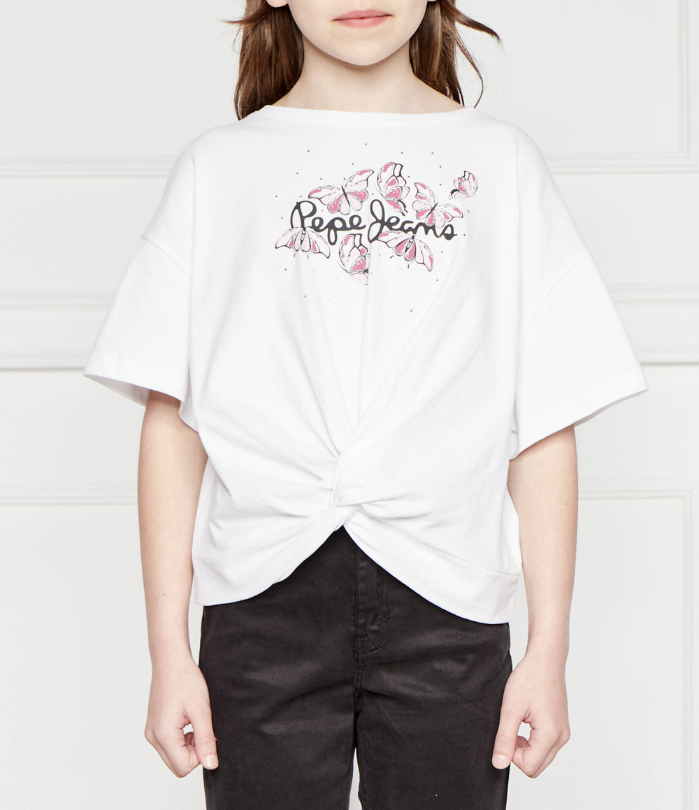 Футболка QUINDARA Pepe Jeans London - белый(PG503076)