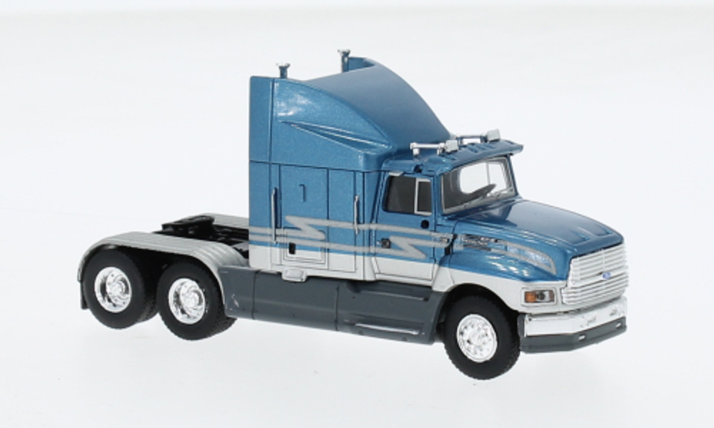 Тягач Ford Aeromax, синий/серебристый металлик, 1990, 1:87