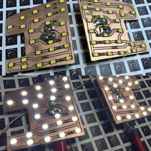 Светодиодная плата в плафон Lancer X (белый)