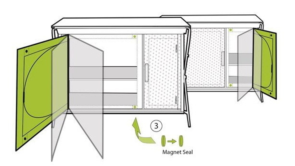 Стол кухонный Outwell Sudbury Kitchen Table 2018 [530096]