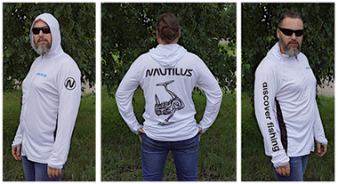Джерси с капюшоном Nautilus Black and white водолазка -