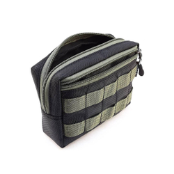 Подсумок утилитарный MOLLE 18х13х6см с дополнительным карманом - 5x3