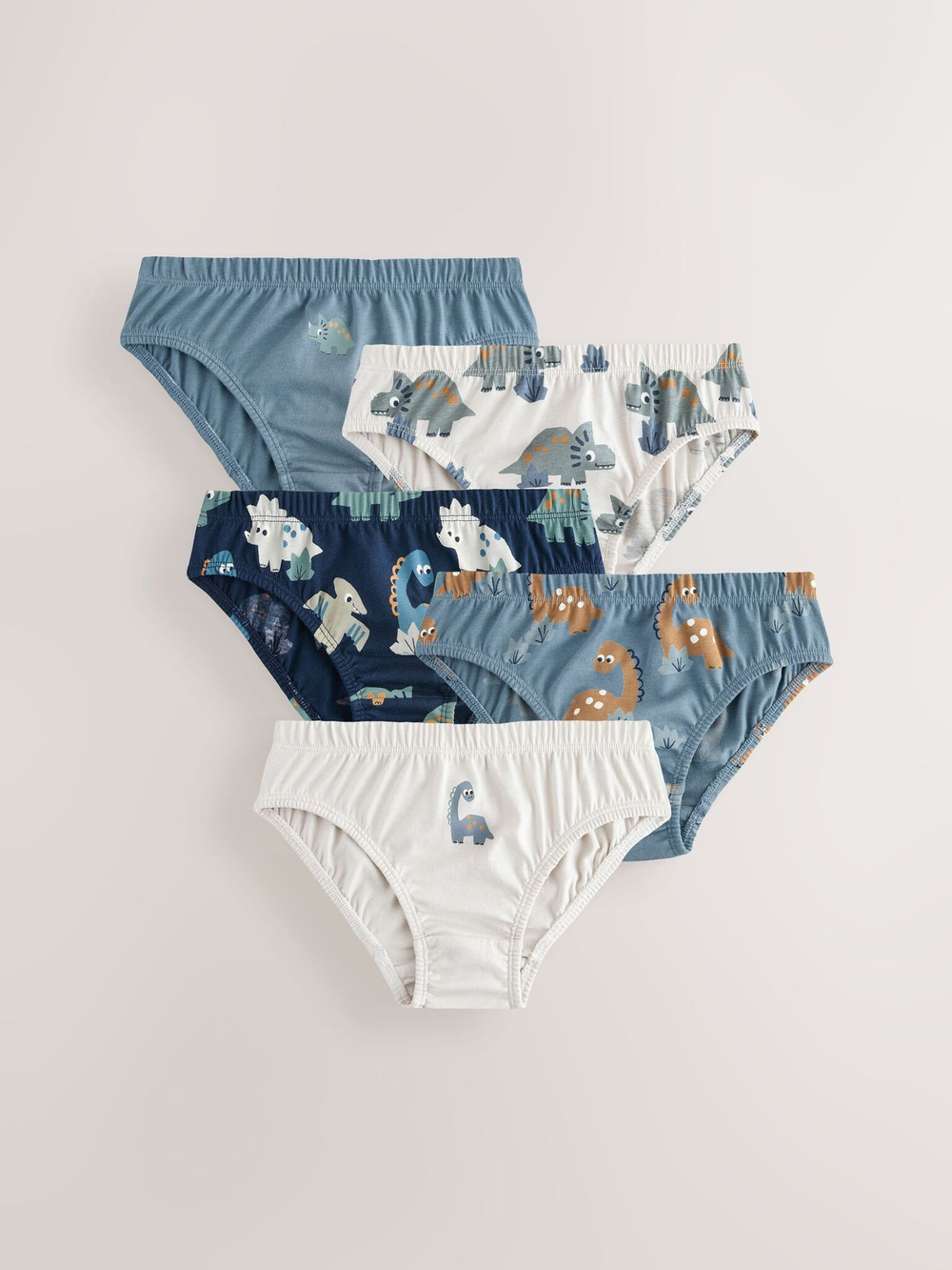 Трусы для мальчика Next AA1-135, 5 шт., Белый, Голубой, Синий