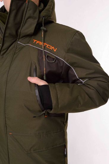 Костюм "Стрим"-40 кур+п/к (Таслан, зелён)