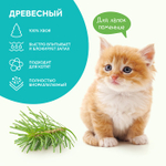 Древесный впитывающий наполнитель Cat's choice 16 л/4 кг