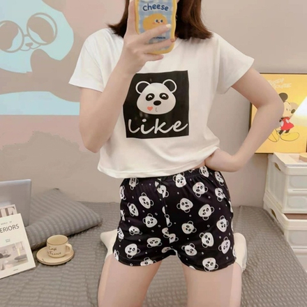 Пижама шорты+футболка 0165