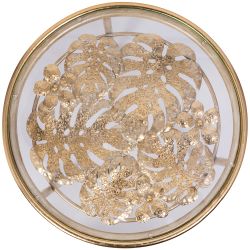 Столик декоративный Monstera Deliciosa (Монстера) Айвори