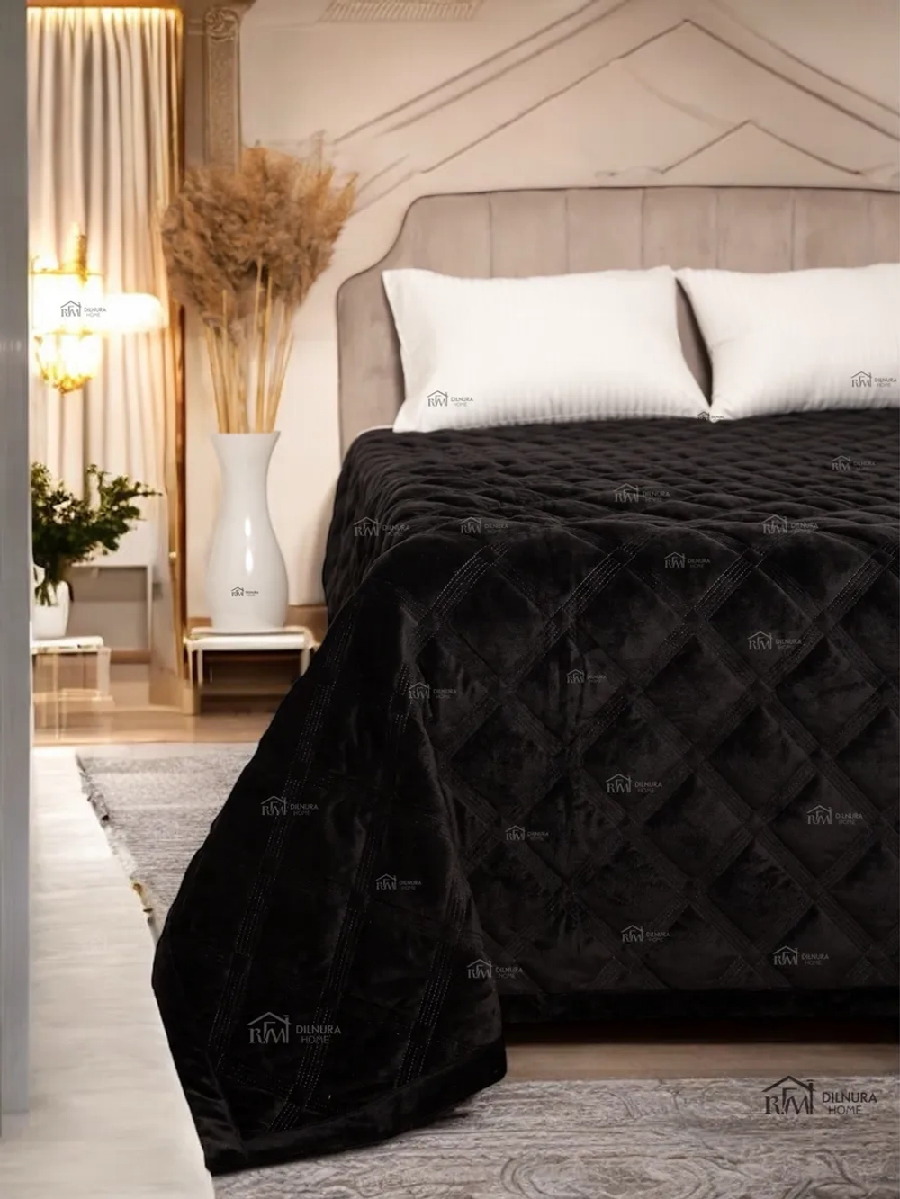 Покрывало 220х240 стеганое для кровати и дивана