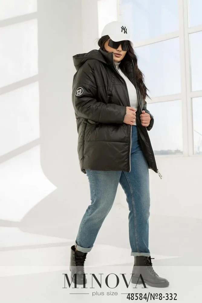 Куртка 8-332-черный Minova