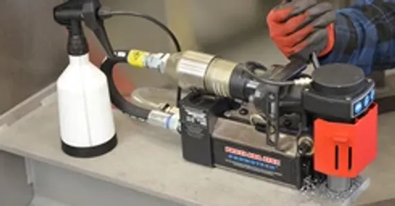 Корончатое сверло Karnasch 12х55 мм, BLUE-LINE, Weldon 19, арт. 20.1313-012