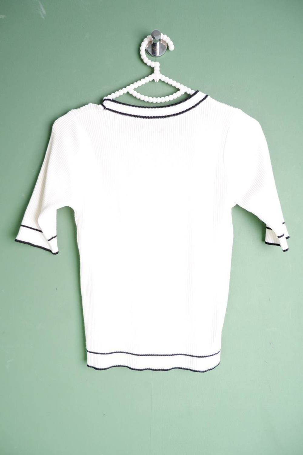 Джемпер для делового стиля, визуально на 44 размер