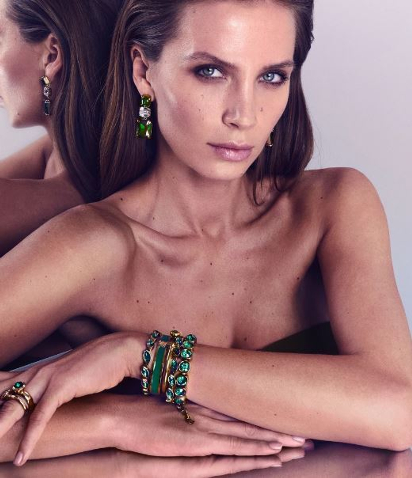 Браслет Dyrberg Kern PENNIKA I SG EMERALD GREEN 338680