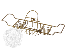 Полка-решетка на ванну с подставкой Migliore Complementi H29,5xL66-105xP19 cm ML.COM-50.171