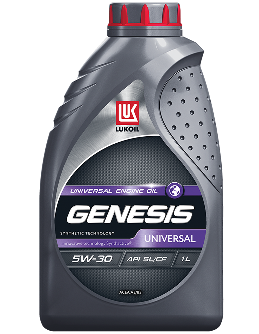 Масло моторное полусинтетическое Лукойл (Lukoil) GENESIS UNIVERSAL 5W30 1л
