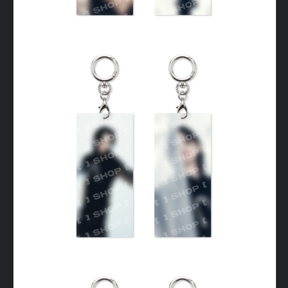 Мерч Stray Kids SECRET ACRYLIC KEYRING - RUN IT (брелок)