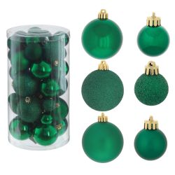 GAEM Набор из 40шт Украшение новогоднее "Шар", D6 см, L14 W14 H26 см