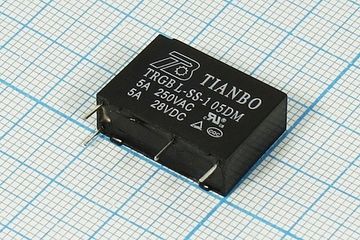 Реле электромагнитное TRGB-L-SS-1-05-DM 5VDC