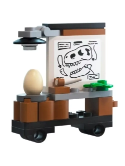 Конструктор Скелет тираннозавра на выставке 210 дет 60132