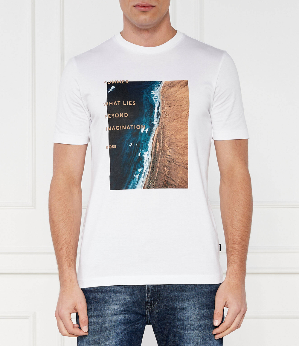 Футболка TIburt BOSS BLACK - белый(50512132)