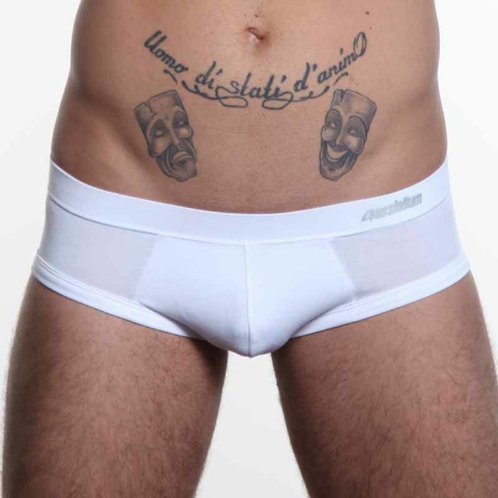 Мужские трусы брифы белые Aussiebum Man White Brief AB00196