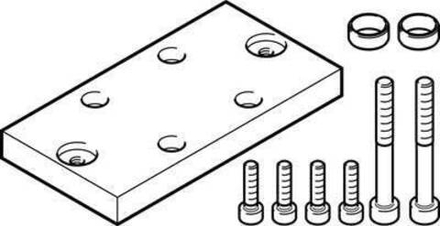 DHAA-D-E2-25-Q11-25 Набор переходников
