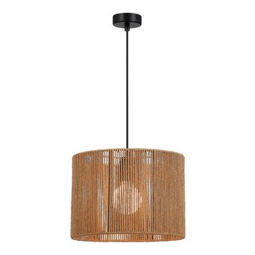 SLE6024-603-01 Светильник подвесной бежевый/черный E27 1*40W ETTAN