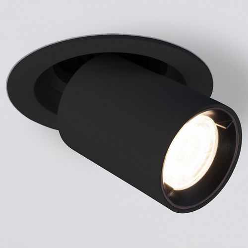 Встраиваемый светильник Elektrostandard 9917 LED 10W 4200K черный матовый