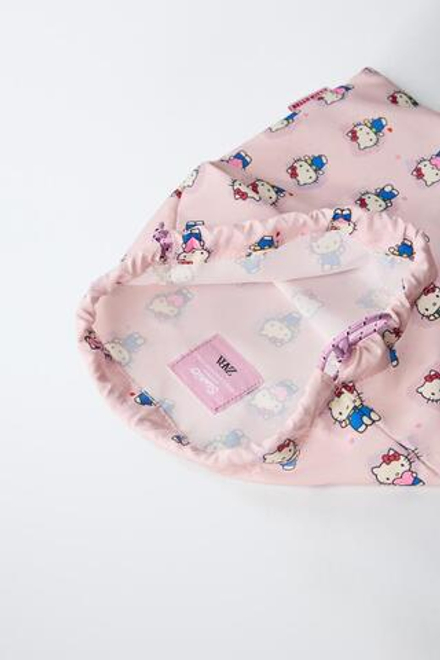 ZARA КОМПЛЕКТ ШКОЛЬНЫХ СУМОК HELLO KITTY © SANRIO, РОЗОВЫЙ