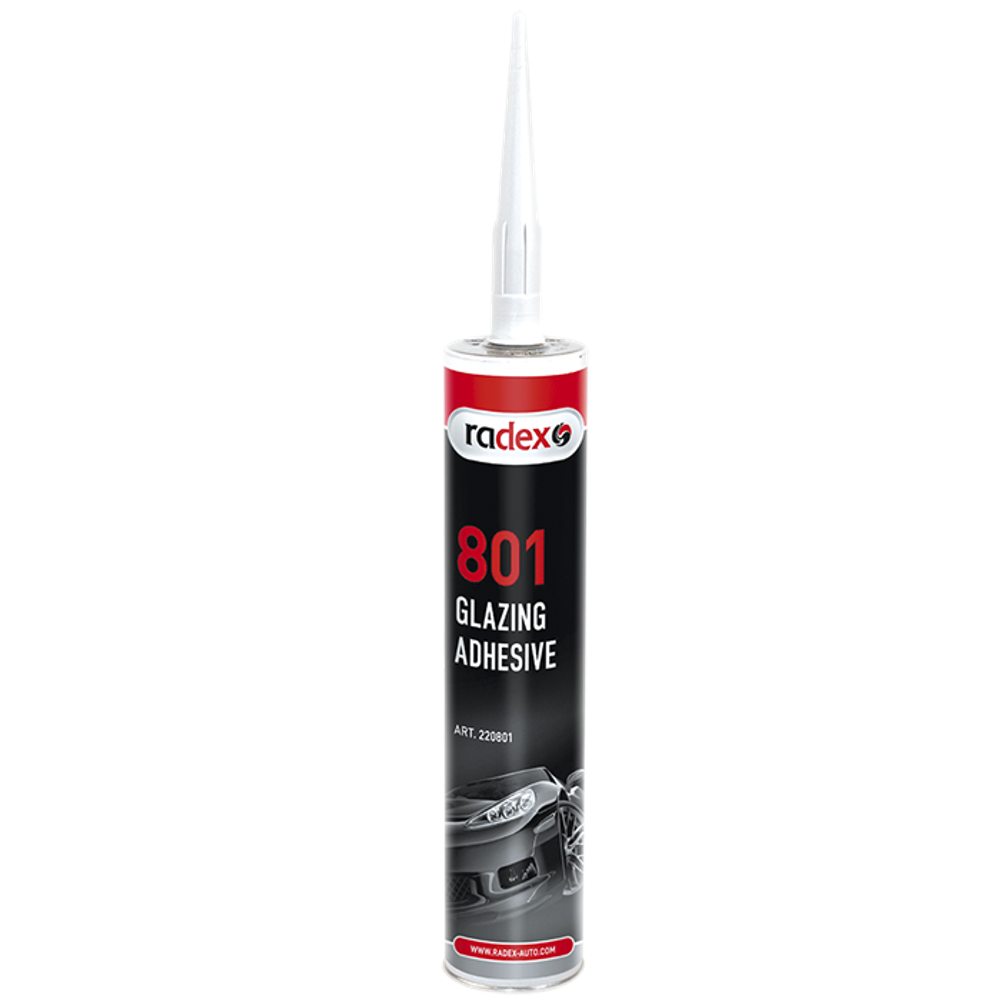 Стекольный герметик RADEX 801 черный