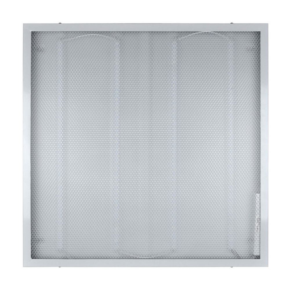 ULP-Q105 6060-72W-6500K WHITE Светильник светодиодный потолочный универсальный. Дневной свет 6500K. Рассеиватель призма. Встроенный и-п. Корпус белый. ТМ Volpe