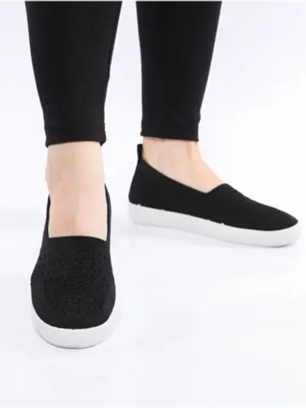 Мокасины летние текстильные