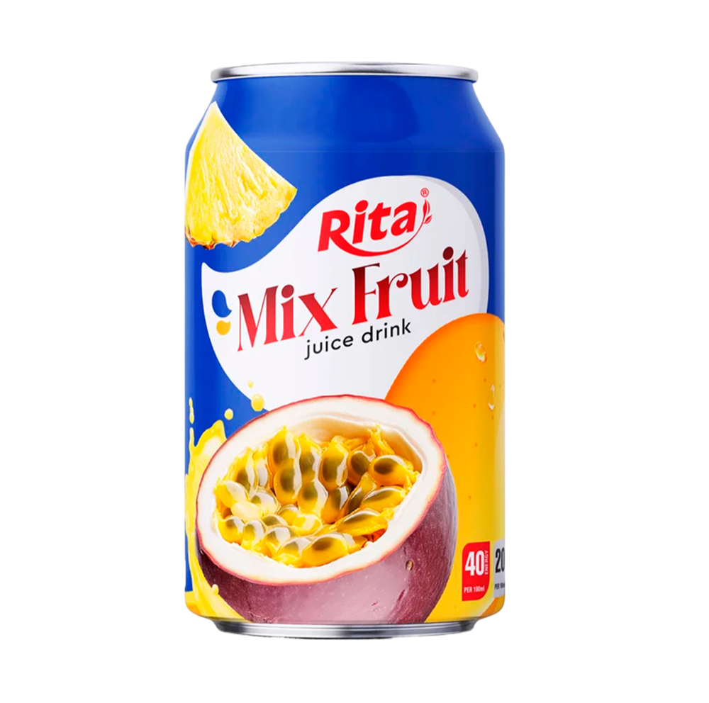 Напиток RITA с соком манго, ананаса и маракуйи MIXED FRUIT JUICE DRINK