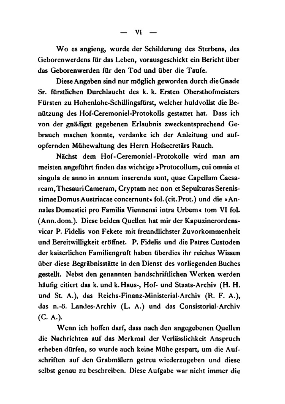 Die Kaisergruft. Bei Den Kapuzinern in Wien | Cölestin Wolfsgruber