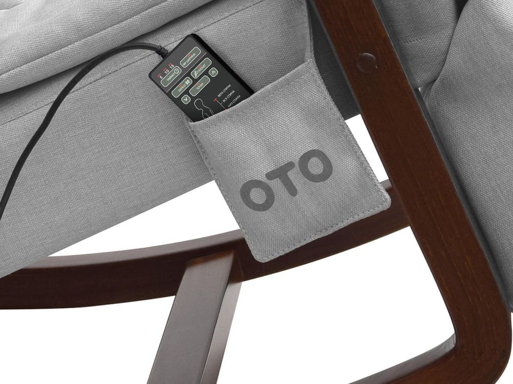 Массажное кресло-качалка OTO Grand Life OT2007 СЕРЫЙ