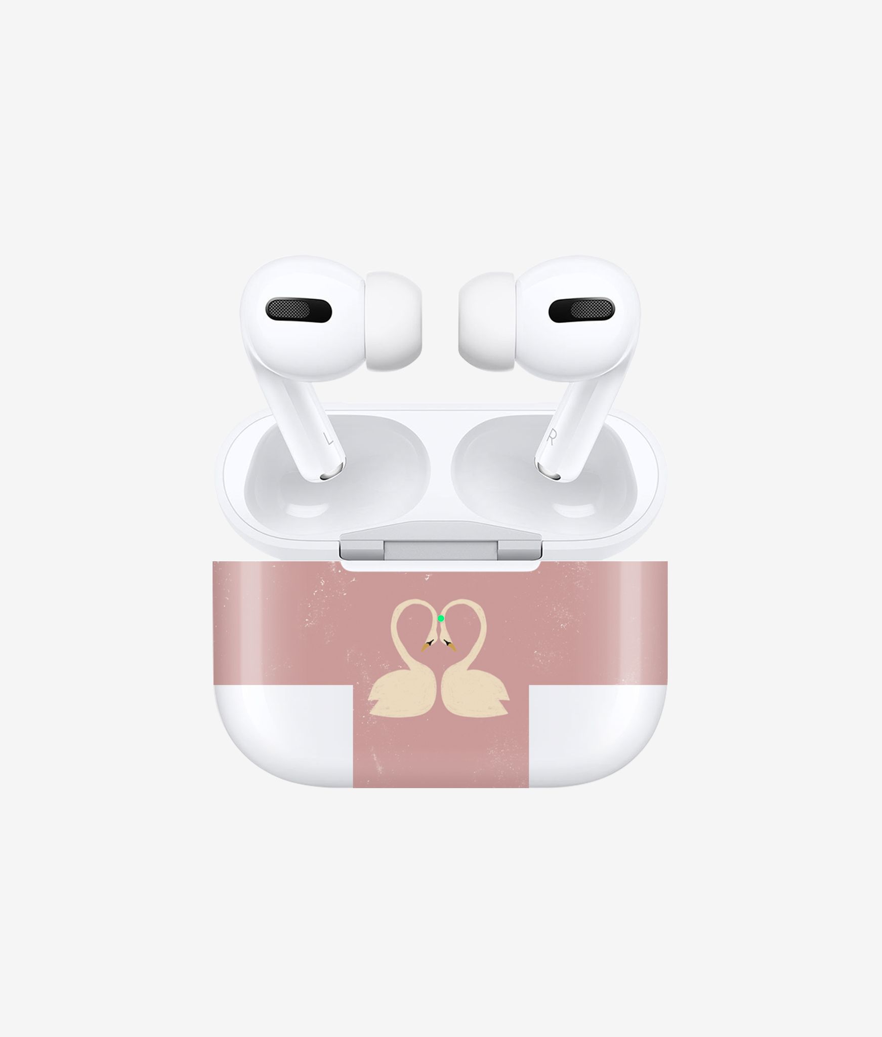 Виниловая наклейка ONE LOVE для AirPods