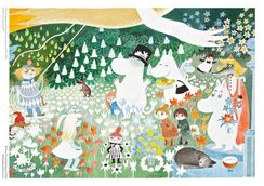 Pazl / Пазлы /Puzzles Adult Sustainable Jigsaw Puzzle Moomin: A Dangerous Journey