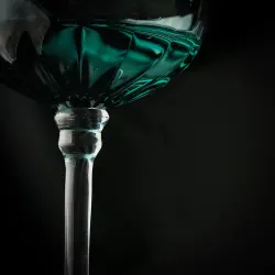 Рюмка коктейльная 235 мл голубая "Azure" d 11,6 см h16,5 см P.L. - BarWare [4]