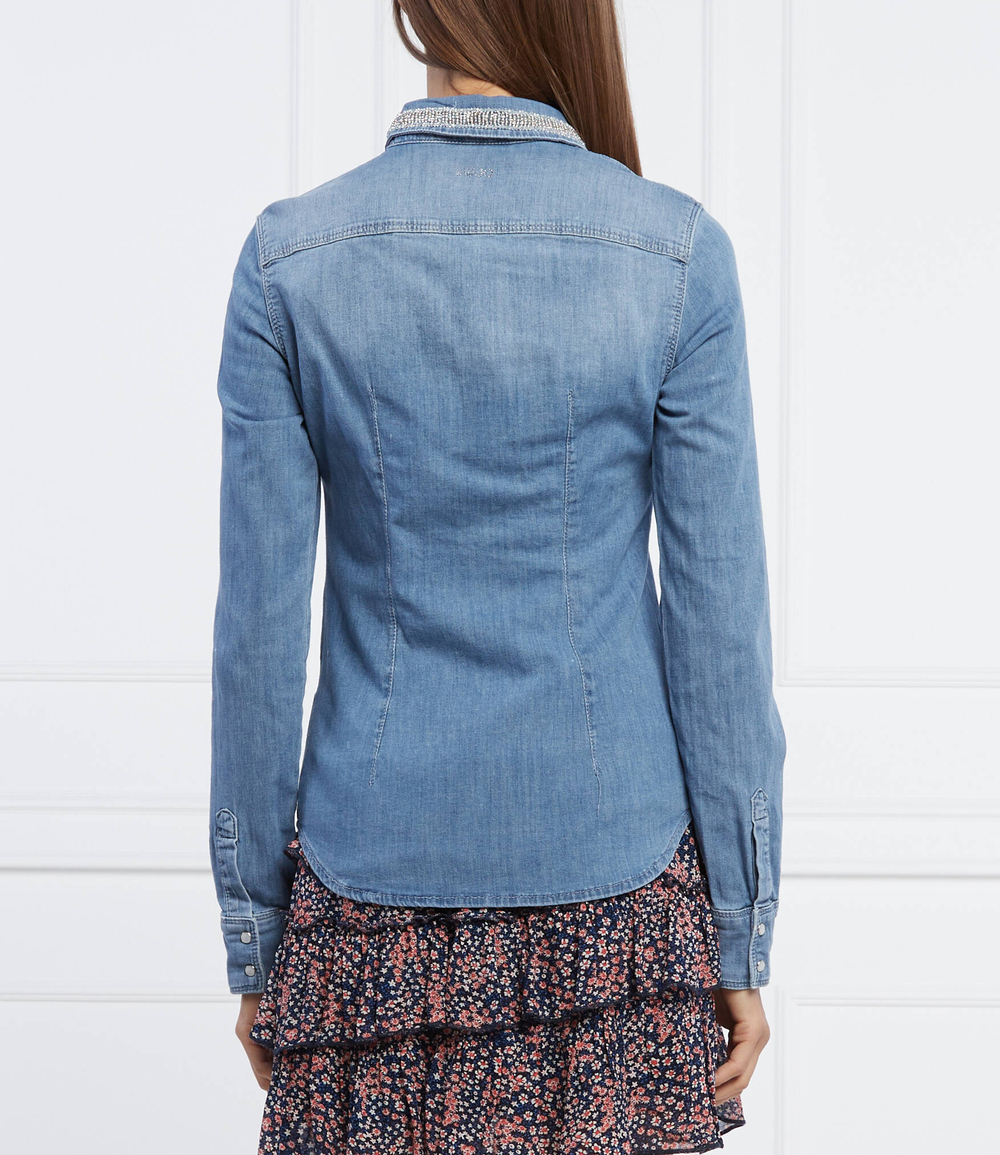 рубашка Liu Jo - голубой(UA2048 D4051)