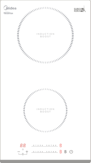 Варочная панель Midea MIH32730FW