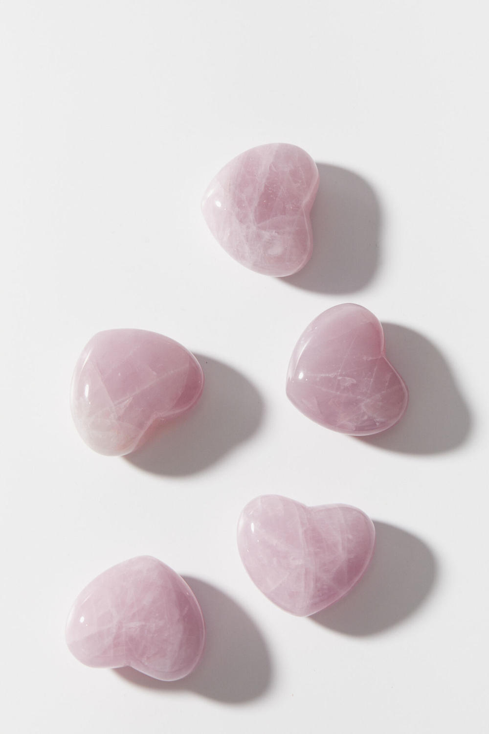 Сердечко из розового кварца M
