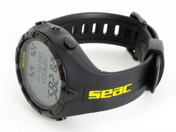 Компьютер Seac Apnea HR черно-желтый