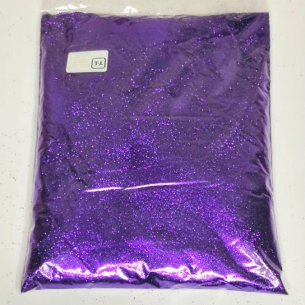 БЛЕСК 357 ЦВЕТНОЙ - ФИОЛЕТОВЫЙ 0.4 мм. (средние)