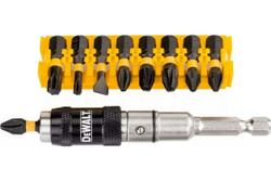 Набор насадок с шарнирным держателем 10 шт. DEWALT DT70518T