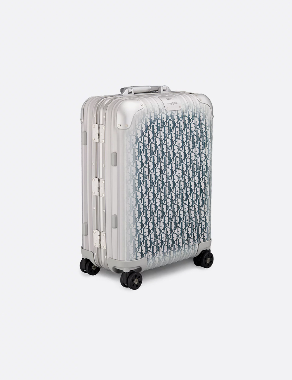 Чемодан Dior x Rimowa Original Cabin "Silver"