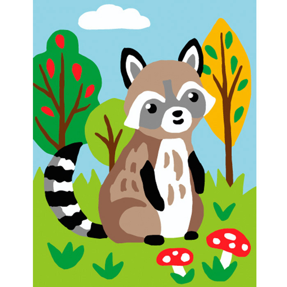 COLLECTION D'ART-3225-КАНВА С РИС.